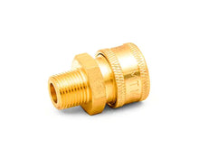 Load image into Gallery viewer, 3/8" Male NPT Brass Quick Coupler