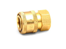 Load image into Gallery viewer, 1/4" Female NPT Brass Quick Coupler