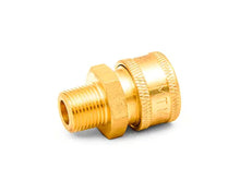 Load image into Gallery viewer, 3/8&quot; Male NPT Brass Quick Coupler
